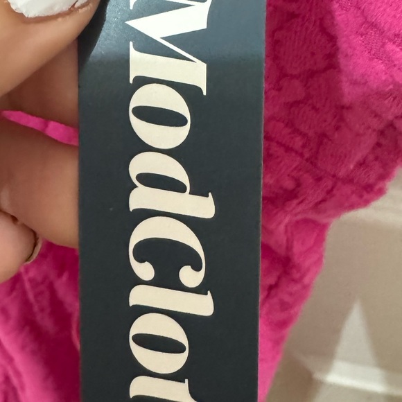 ModCloth Beach Chaser Velour Romper Size Medium - Picture 6 of 6